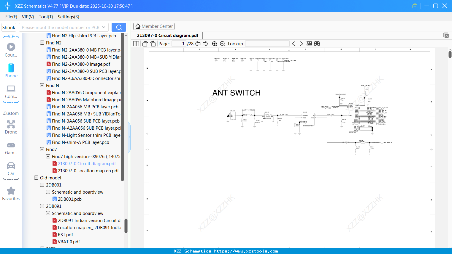 OPPO 213097-0 Circuit Diagram